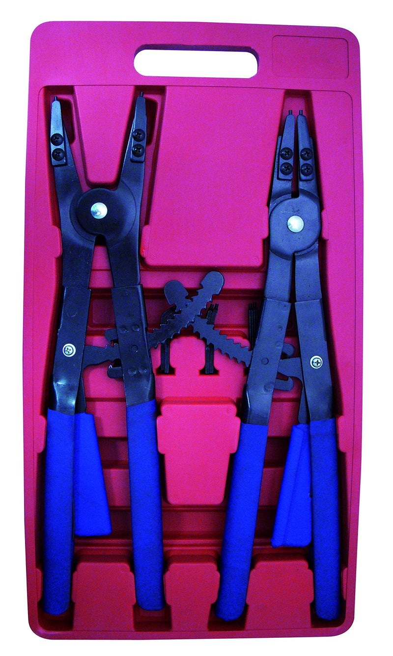Astro Pneumatic Tool Astro 9402 16" Snap Ring Plier Set - 2 Piece, Blue, Black - Image 2